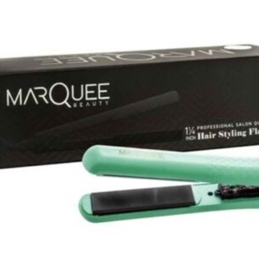 Marquee Beauty 1 1/4 Professional Flat Iron Mint